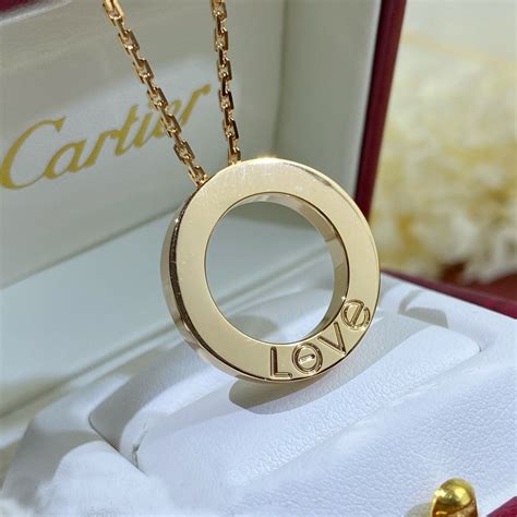 cartier love necklace 3 diamonds